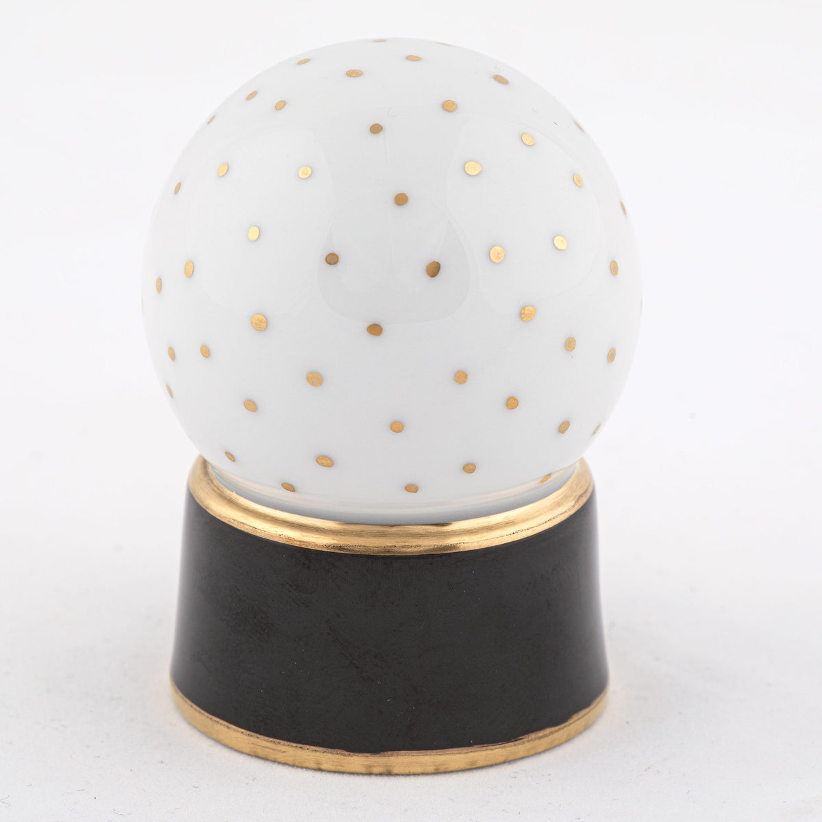 Herend Snow Globe Figurine – Raspberry, alternate view
