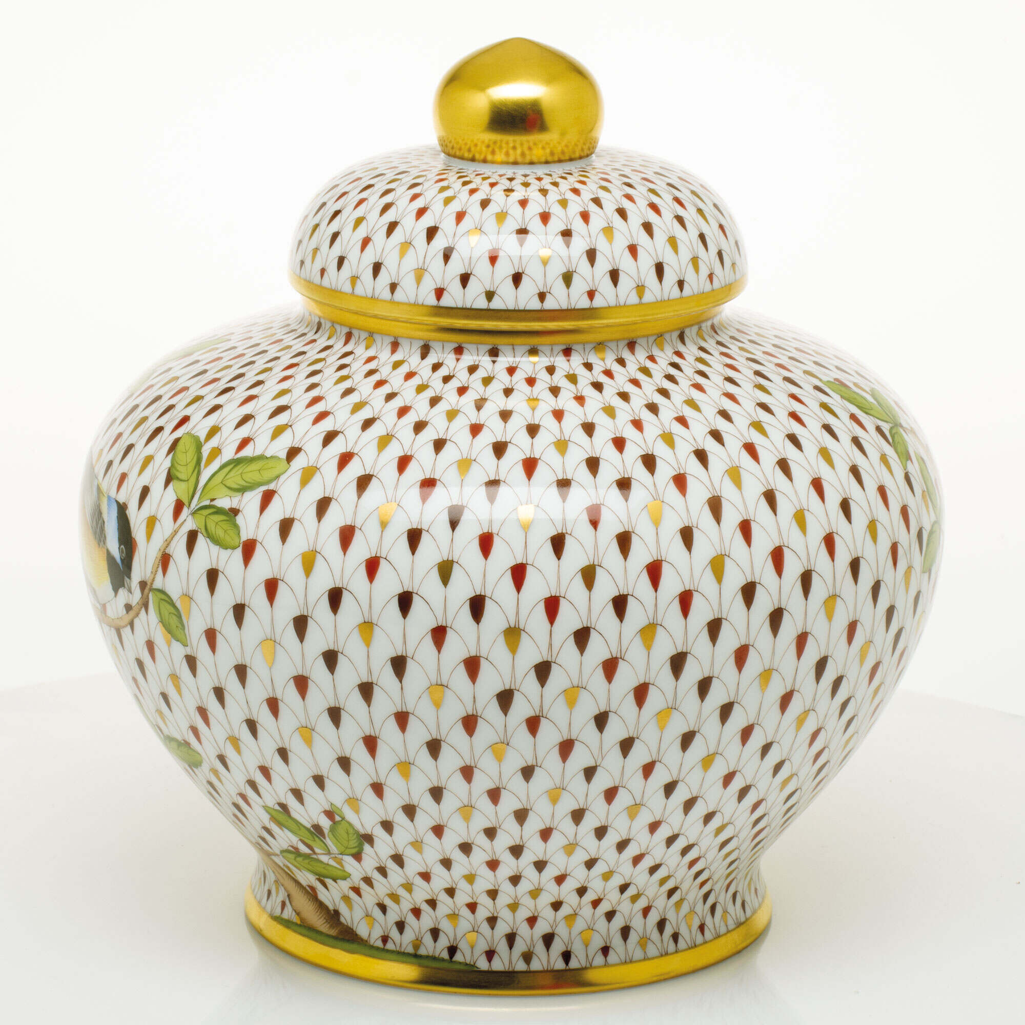 Herend Songbird Ginger Jar โ additional view
