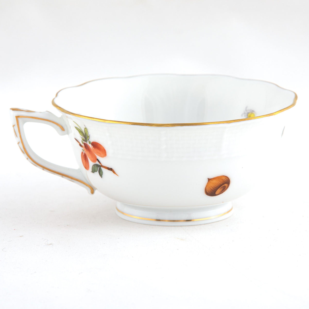 Herend Fruits and Flowers Tea Cup Cup & Saucer Set, alternate view