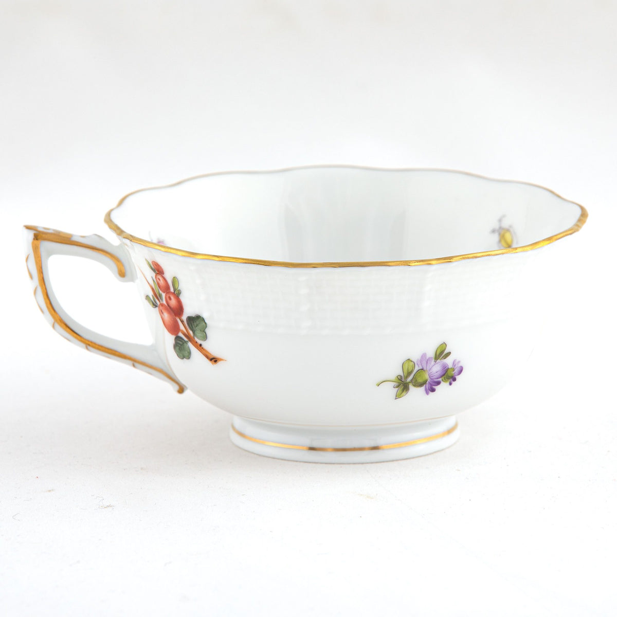 Herend Fruits and Flowers Tea Cup Cup & Saucer Set, alternate view