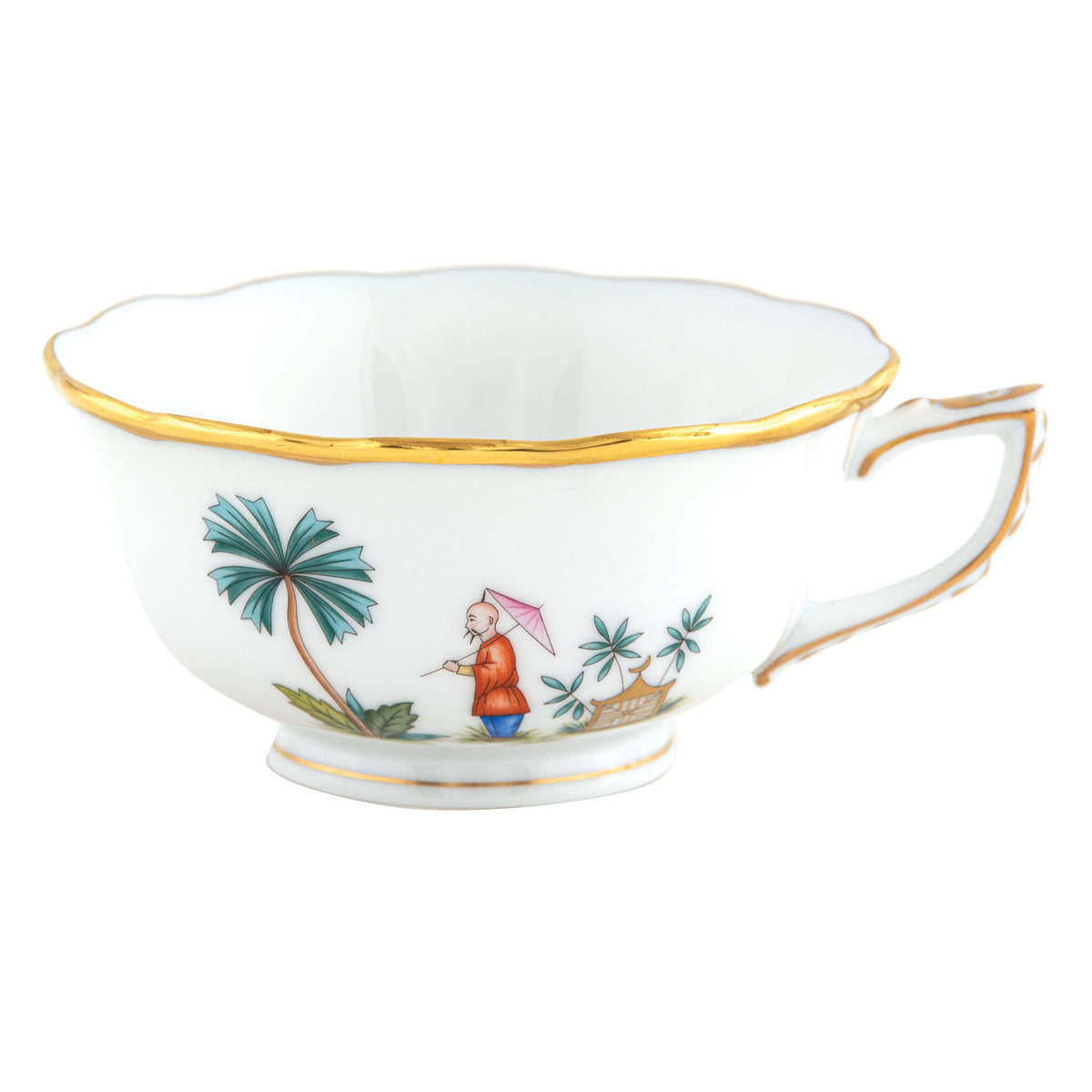 Herend Asian Garden Tea Cup Cup & Saucer Set, alternate view