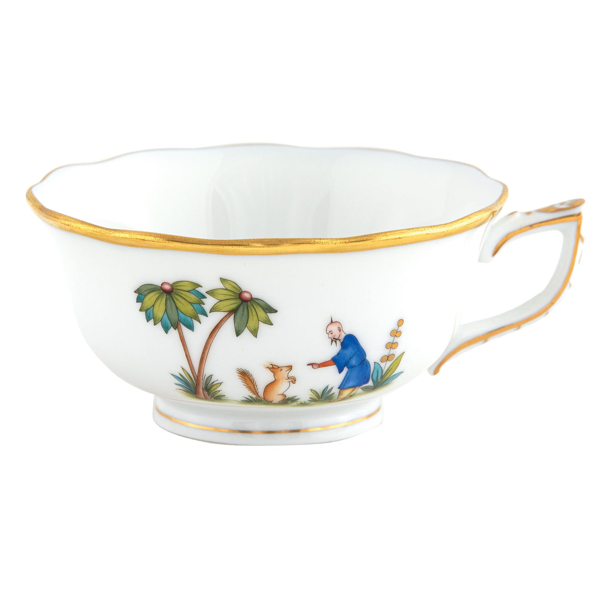 Herend Asian Garden Tea Cup Cup & Saucer Set, alternate view