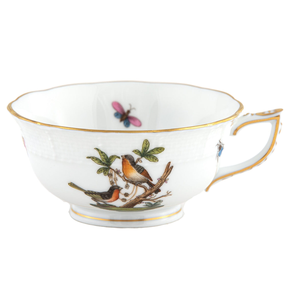 Herend Rothschild Bird Tea Cup Cup & Saucer Set, alternate view