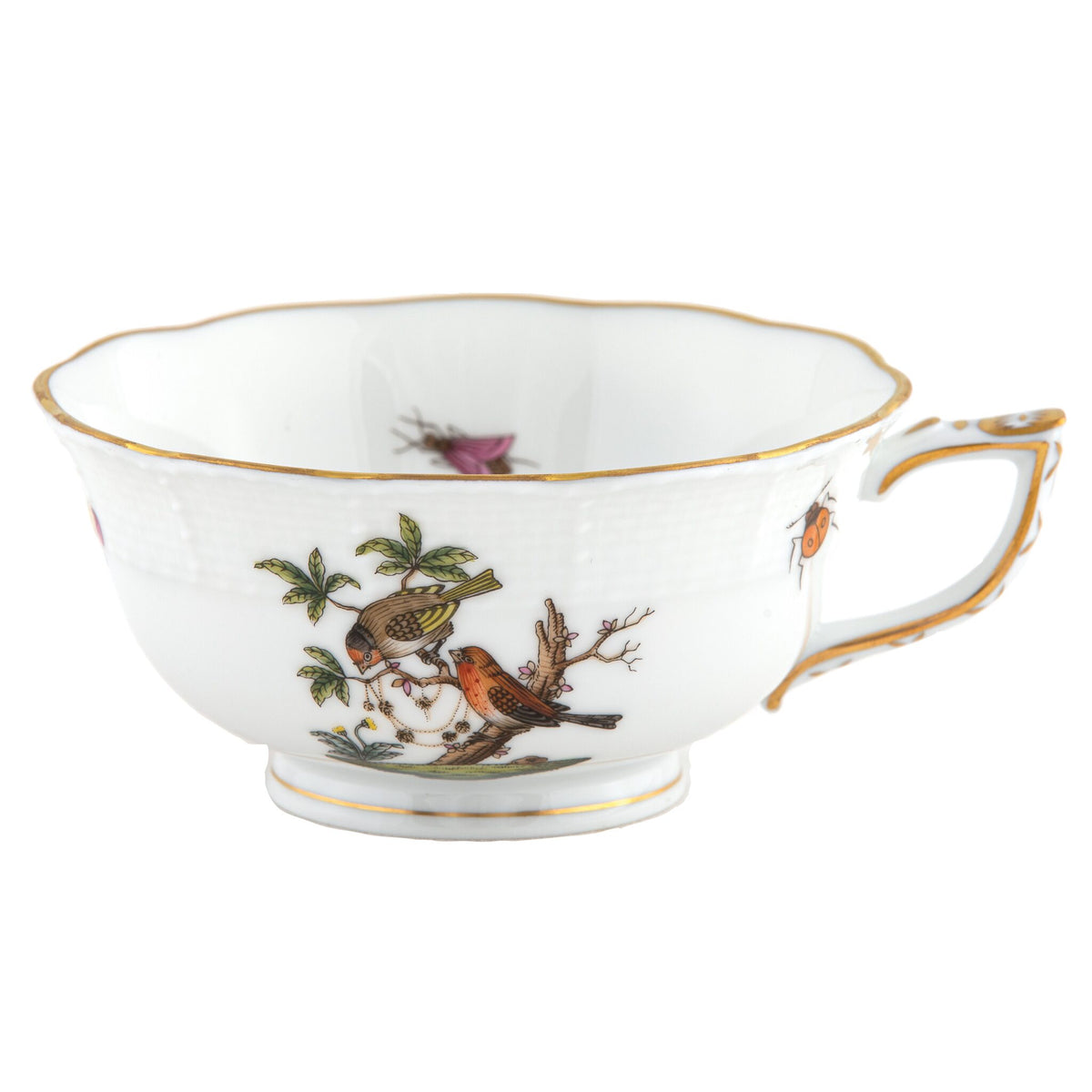 Herend Rothschild Bird Tea Cup Cup & Saucer Set, alternate view