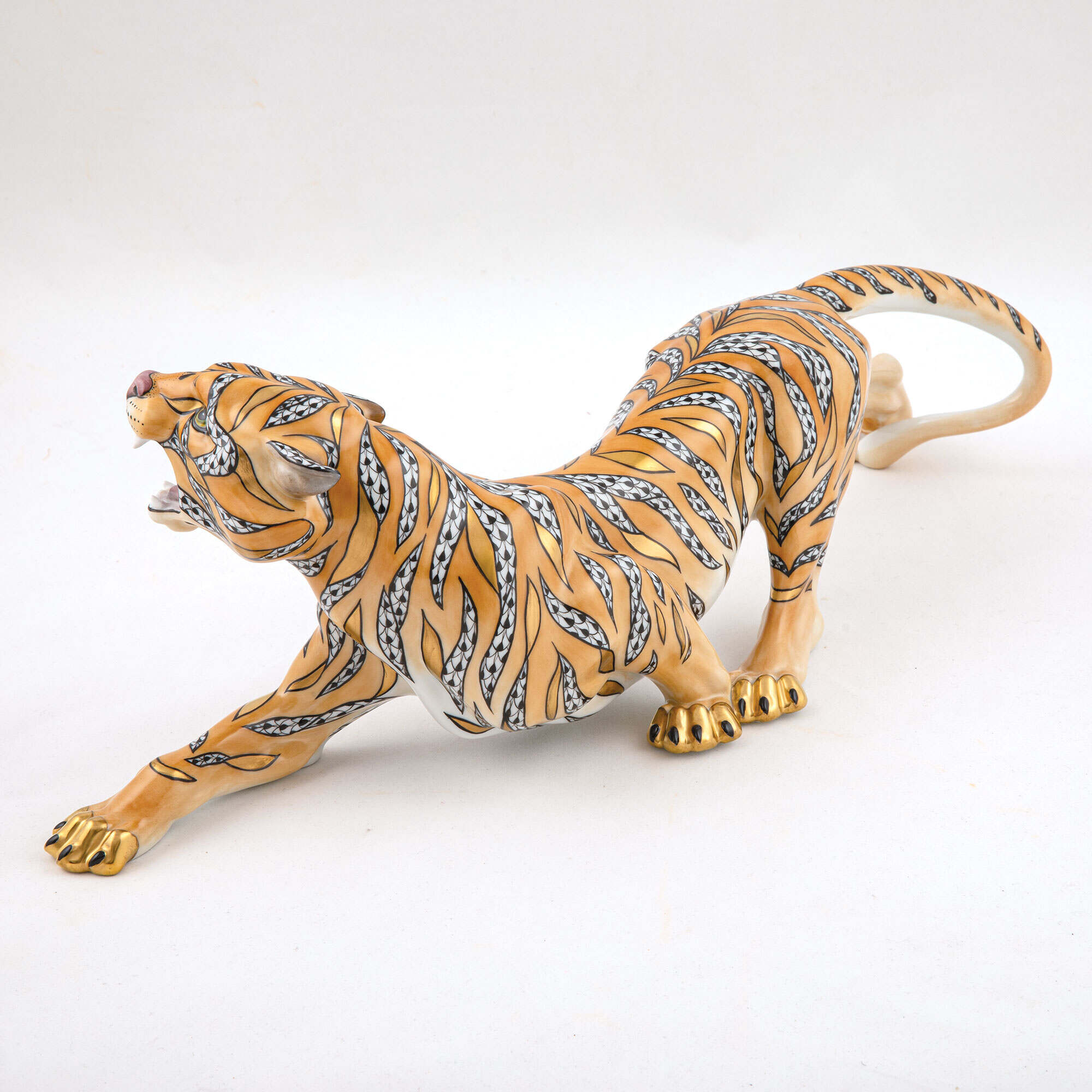 Herend Tiger Figurine β additional view