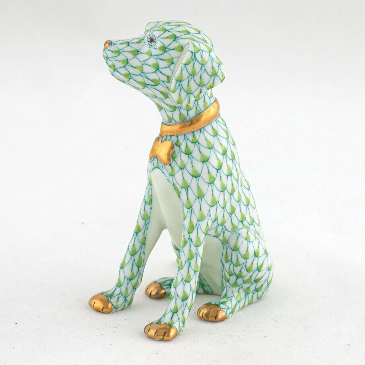 Herend Young Golden Figurine – Key Lime, alternate view