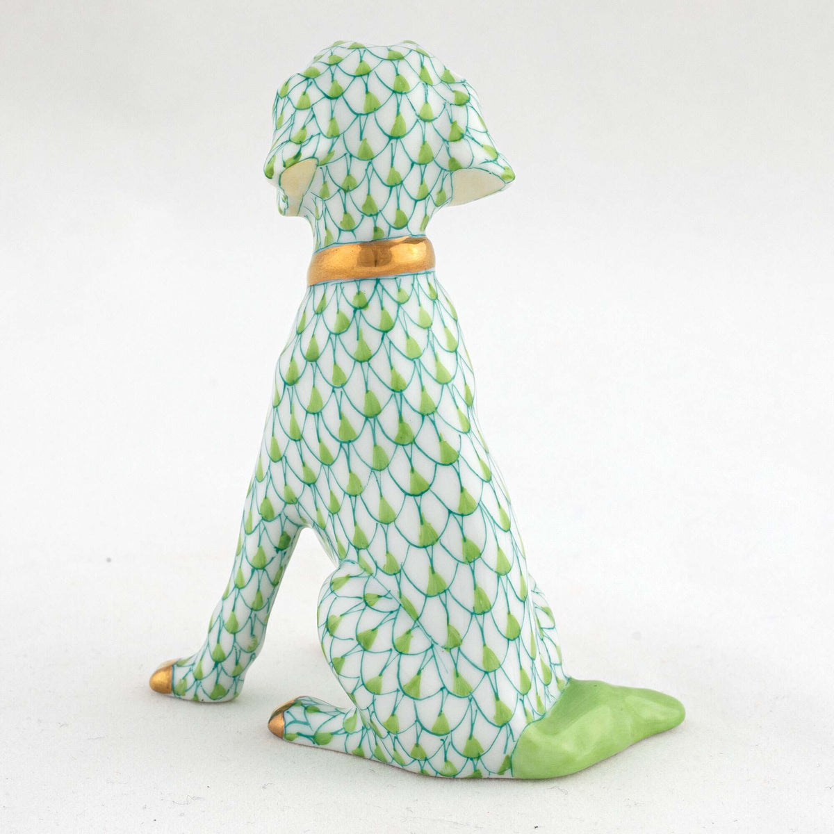 Herend Young Golden Figurine – Key Lime, alternate view