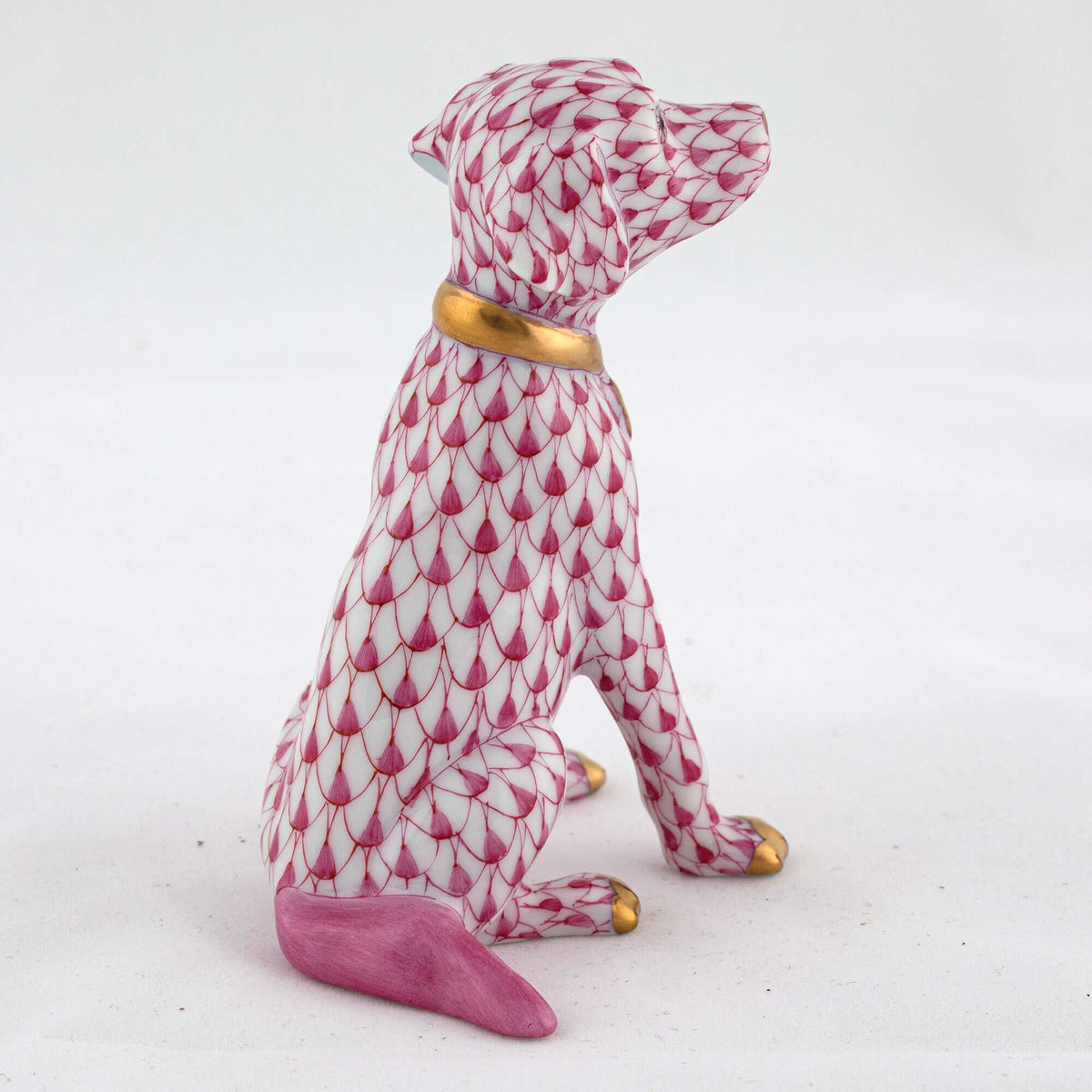 Herend Young Golden Figurine – Raspberry, alternate view