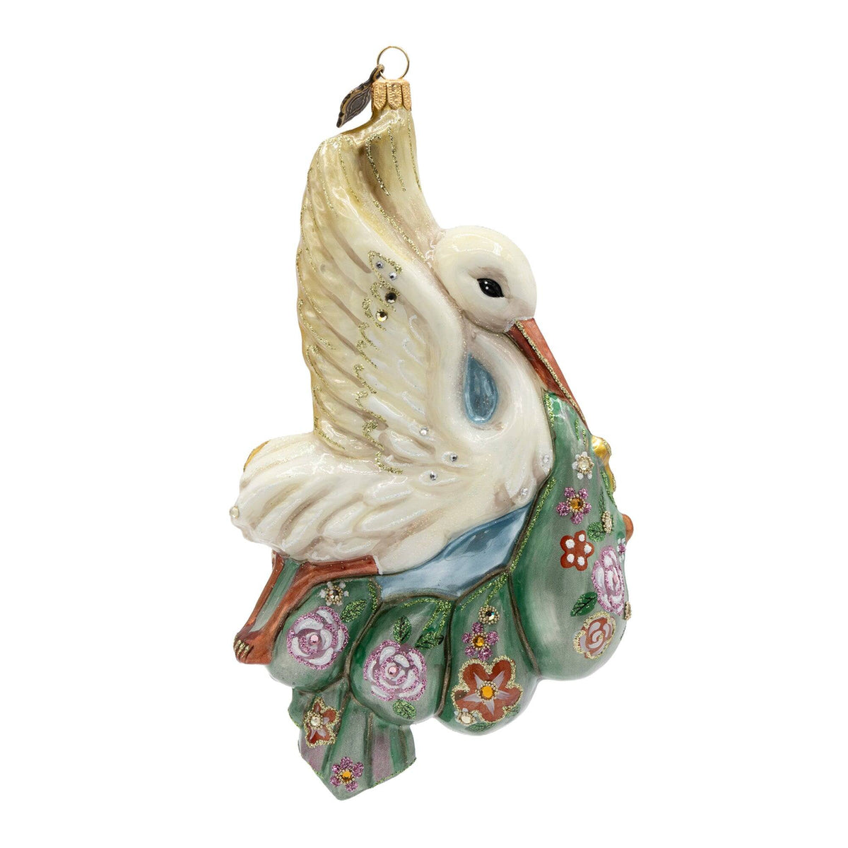 Jay Strongwater 2026 Annual Baby Ornament, alternate view