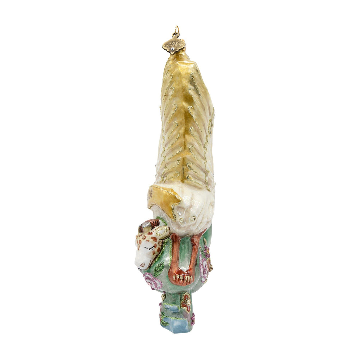 Jay Strongwater 2026 Annual Baby Ornament, alternate view