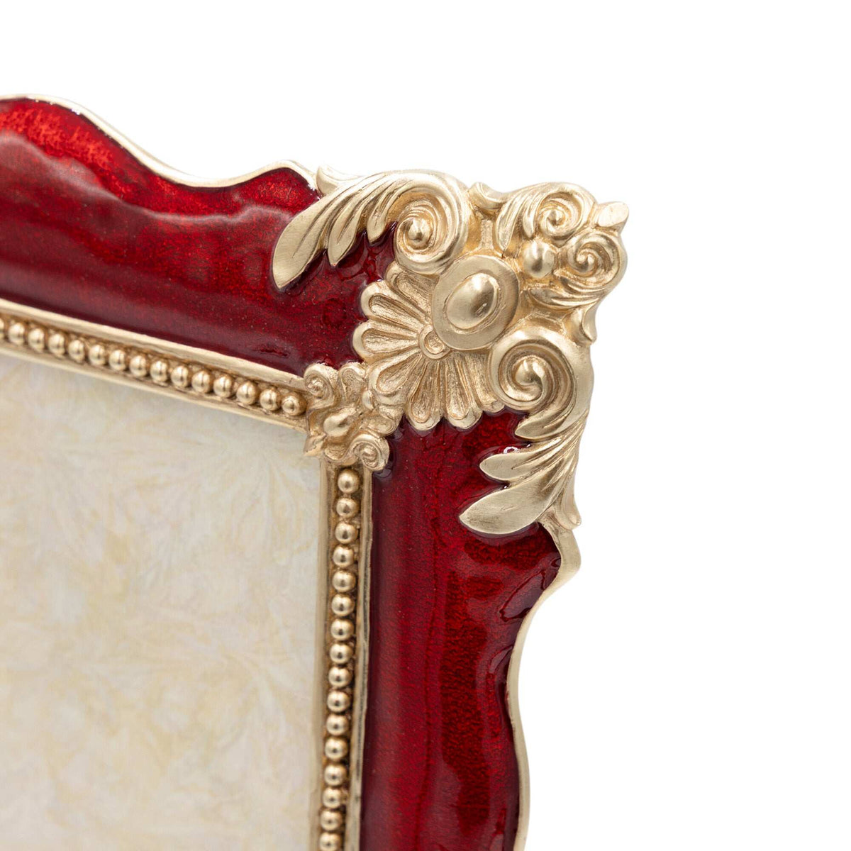 Jay Strongwater 5" X 7" Heather Frame Ruby, alternate view