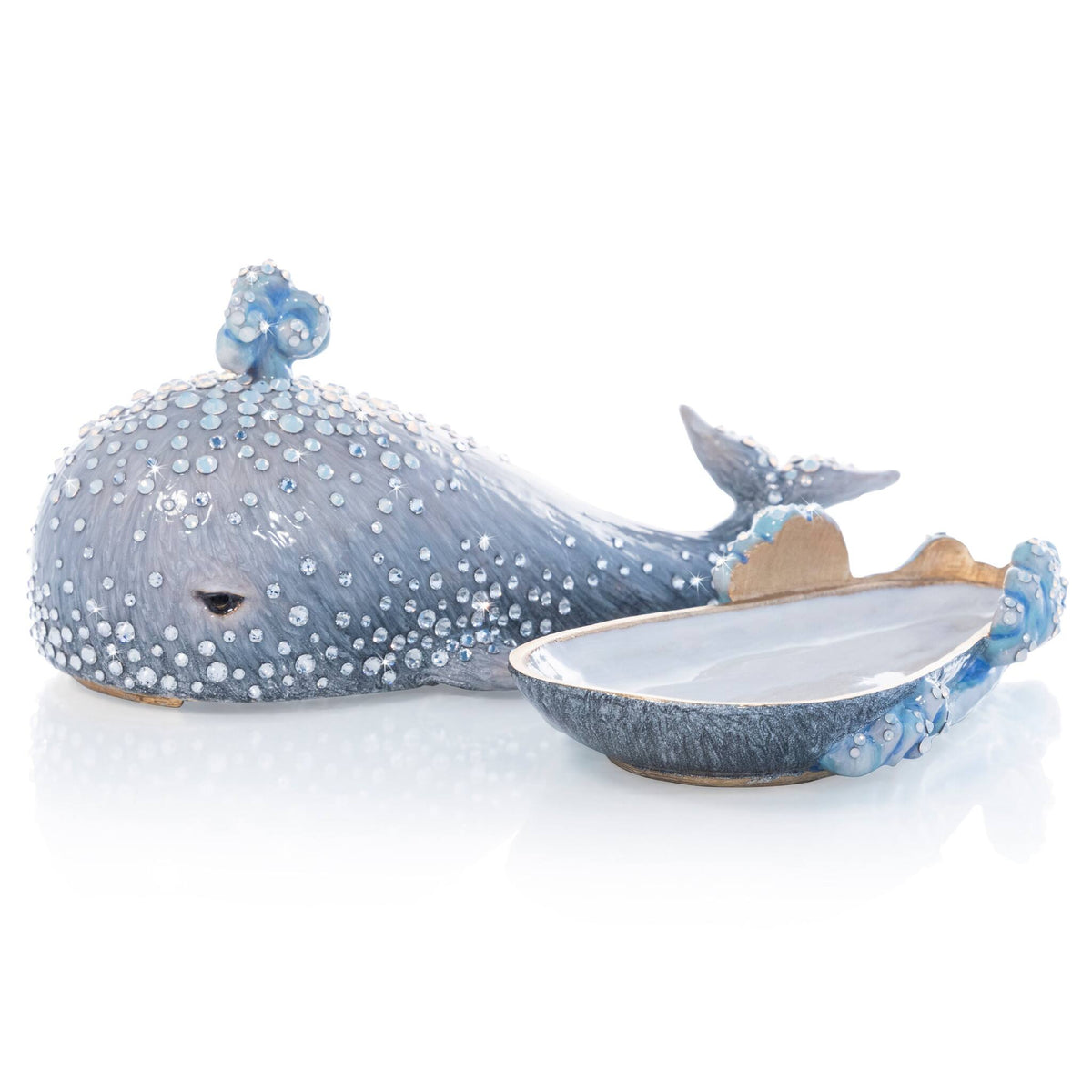 Jay Strongwater Abel Whale Box, alternate view
