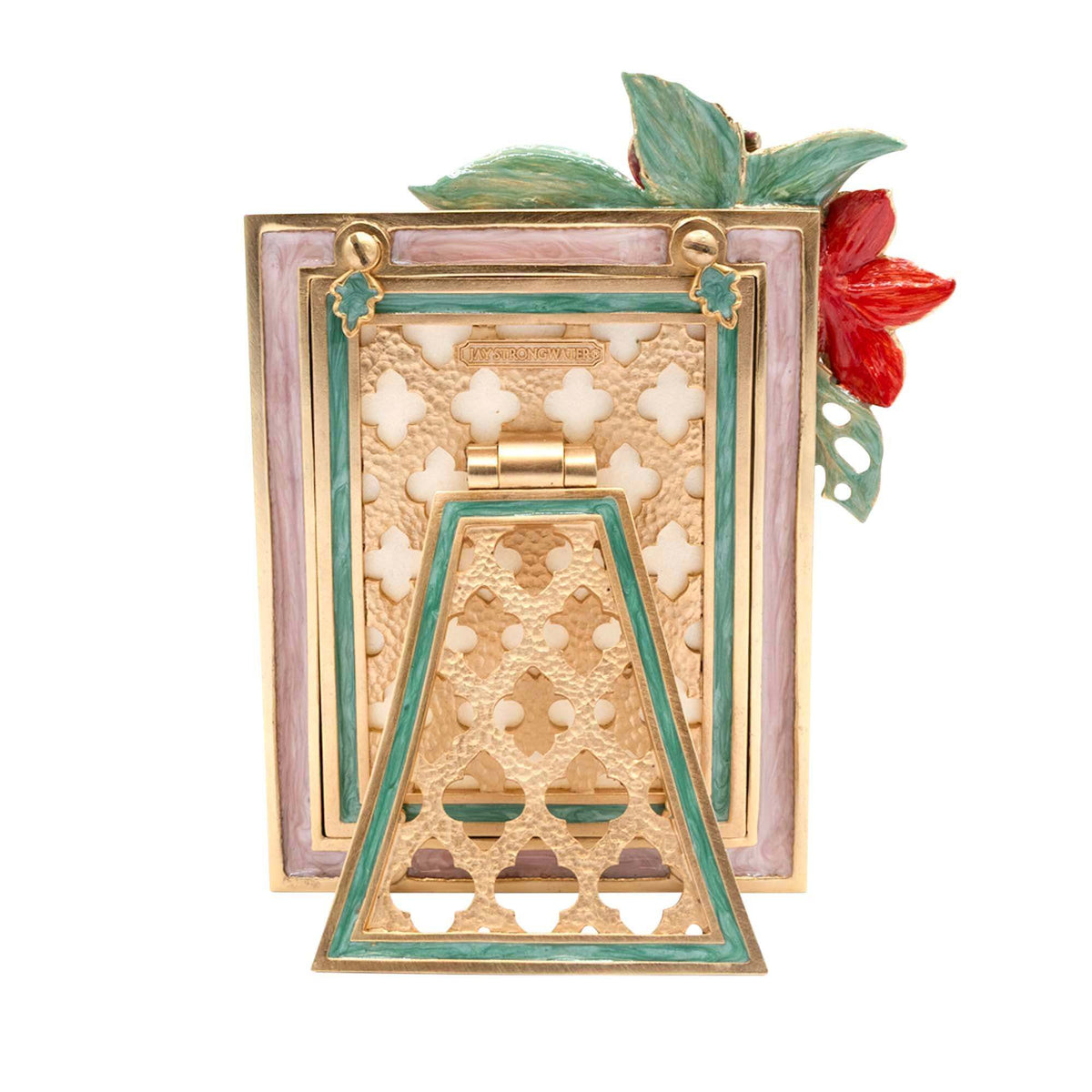 Jay Strongwater Amara Tropical Flower 3x4 Frame, alternate view