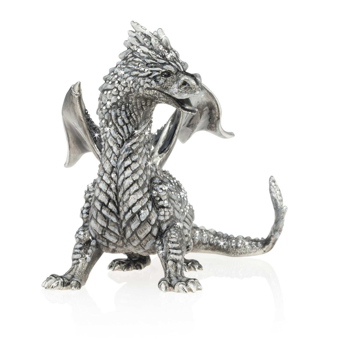 Jay Strongwater Azazel Regal Dragon Figurine, alternate view