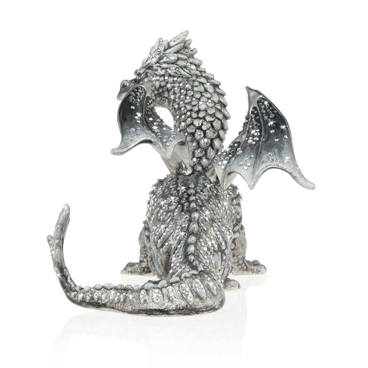 Jay Strongwater Azazel Regal Dragon Figurine, alternate view