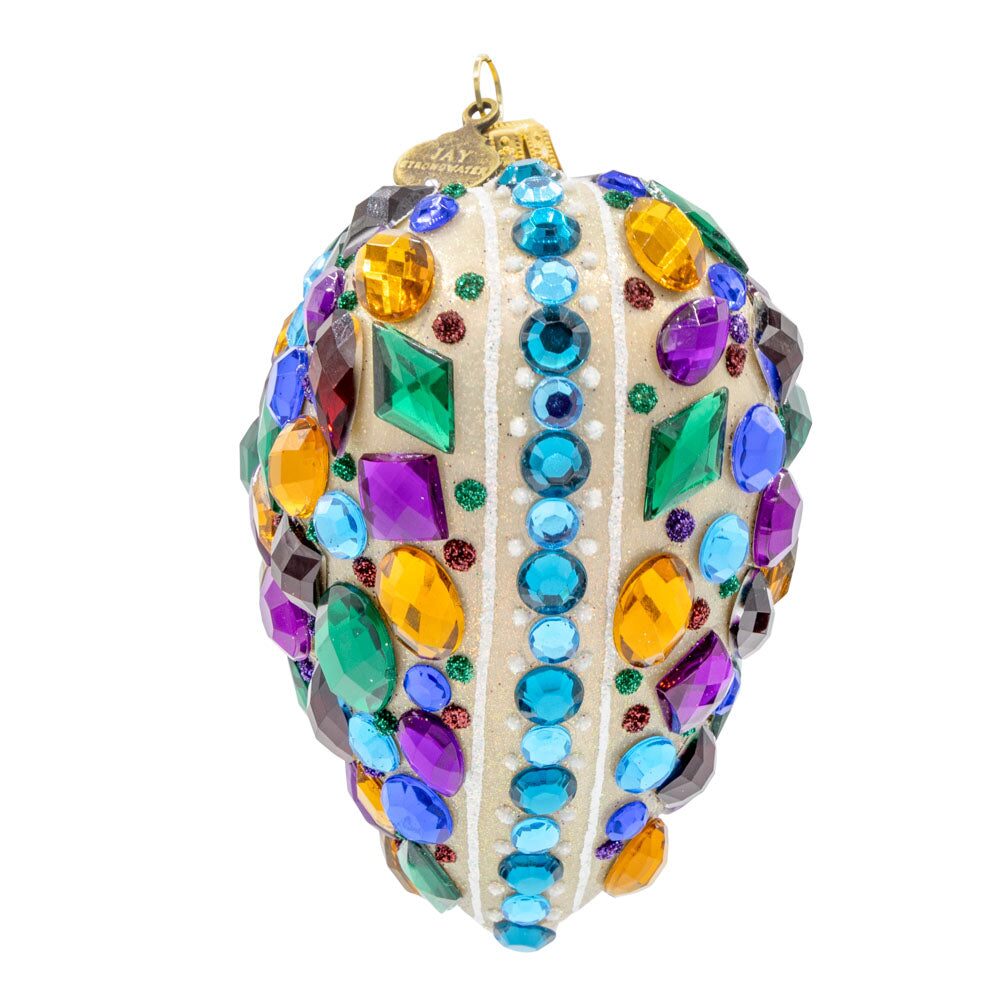 Jay Strongwater Bejeweled Heart Ornament, alternate view