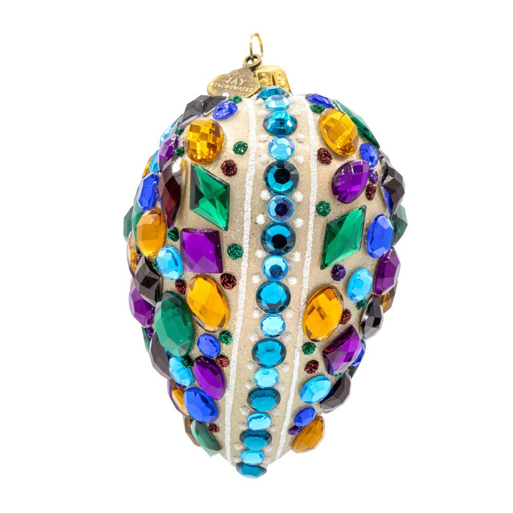 Jay Strongwater Bejeweled Heart Ornament, alternate view