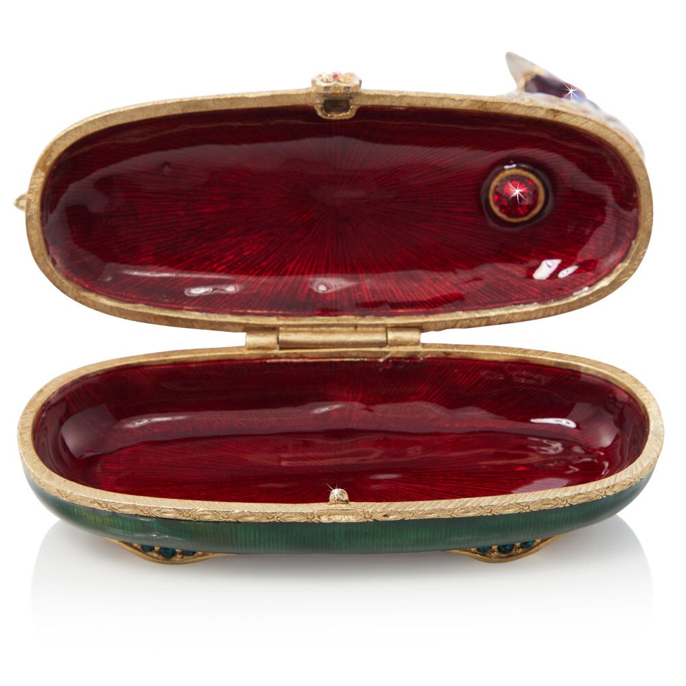 Jay Strongwater Bridget Pheasant Box, alternate view