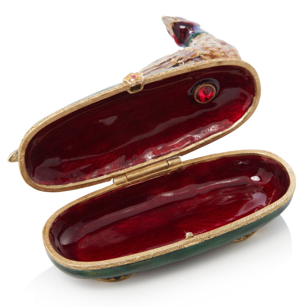 Jay Strongwater Bridget Pheasant Box, alternate view