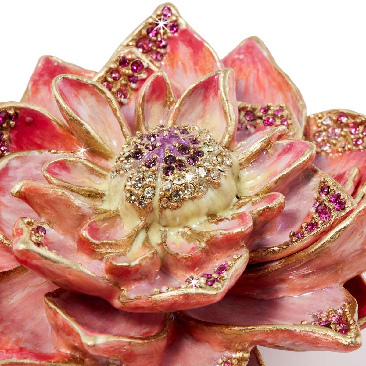 Jay Strongwater Calista Dahlia Bloom Objet Figurine, alternate view