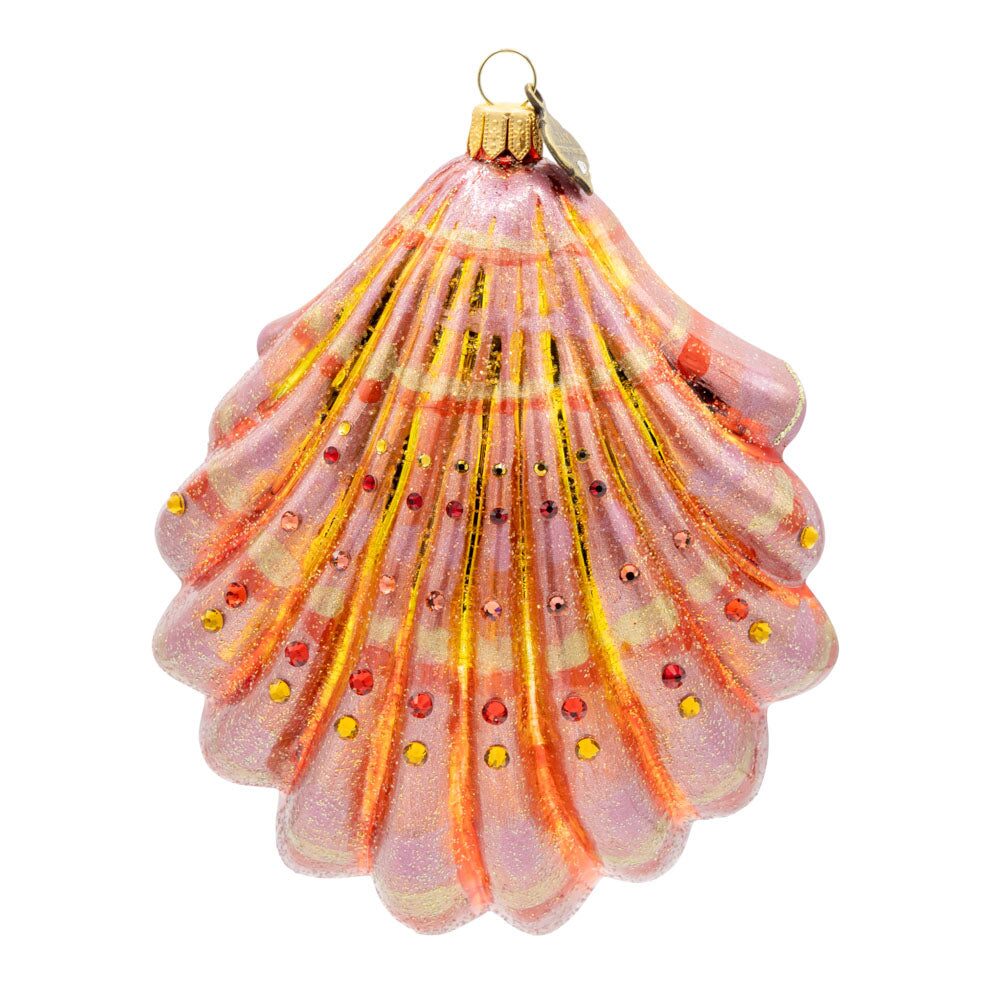 Jay Strongwater Coastal Shell Ornament, alternate view