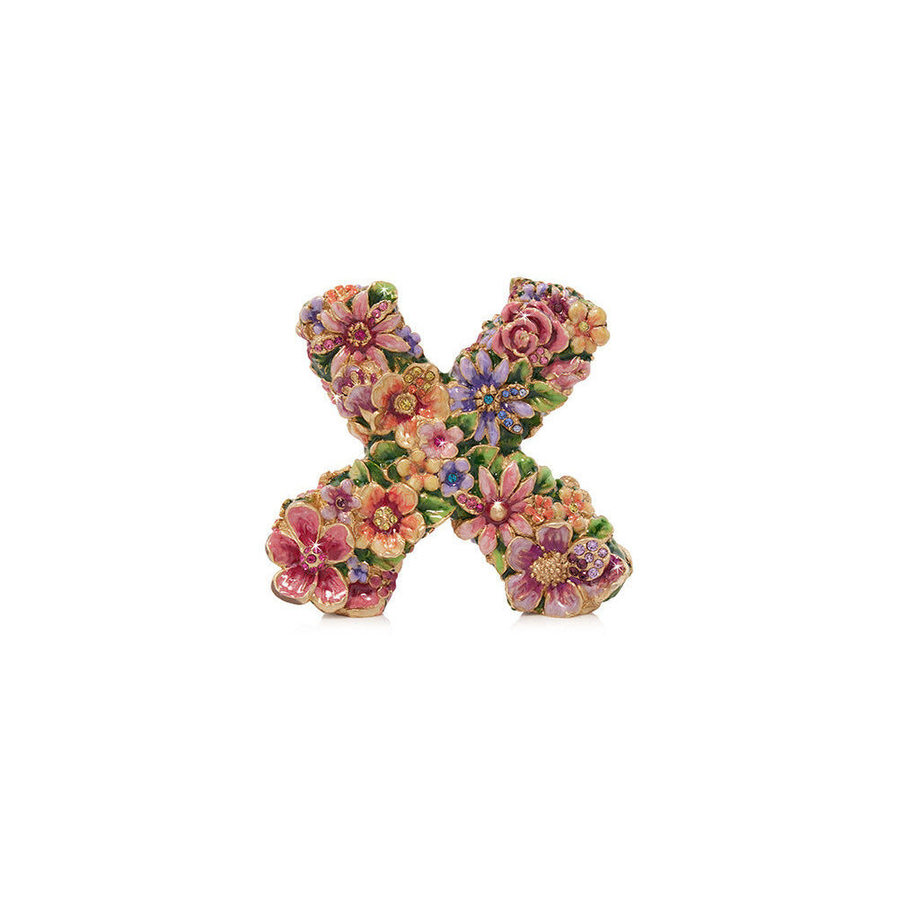 Jay Strongwater Daisy Floral Kisses Figurine