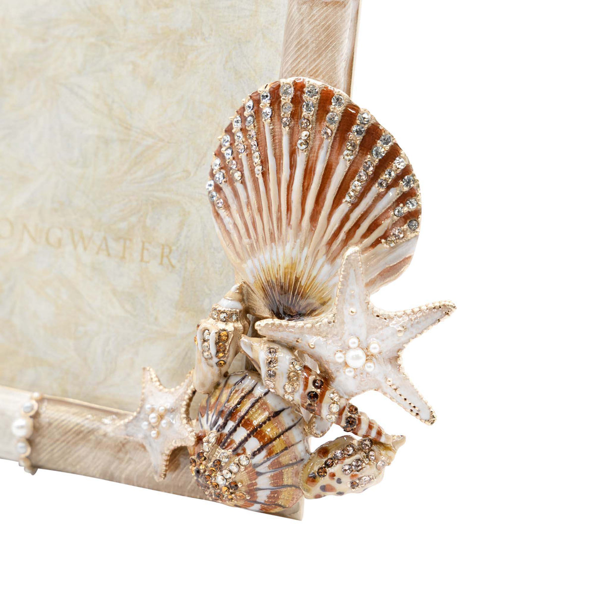 Jay Strongwater Dune Seashell 5" X 7" Frame, alternate view