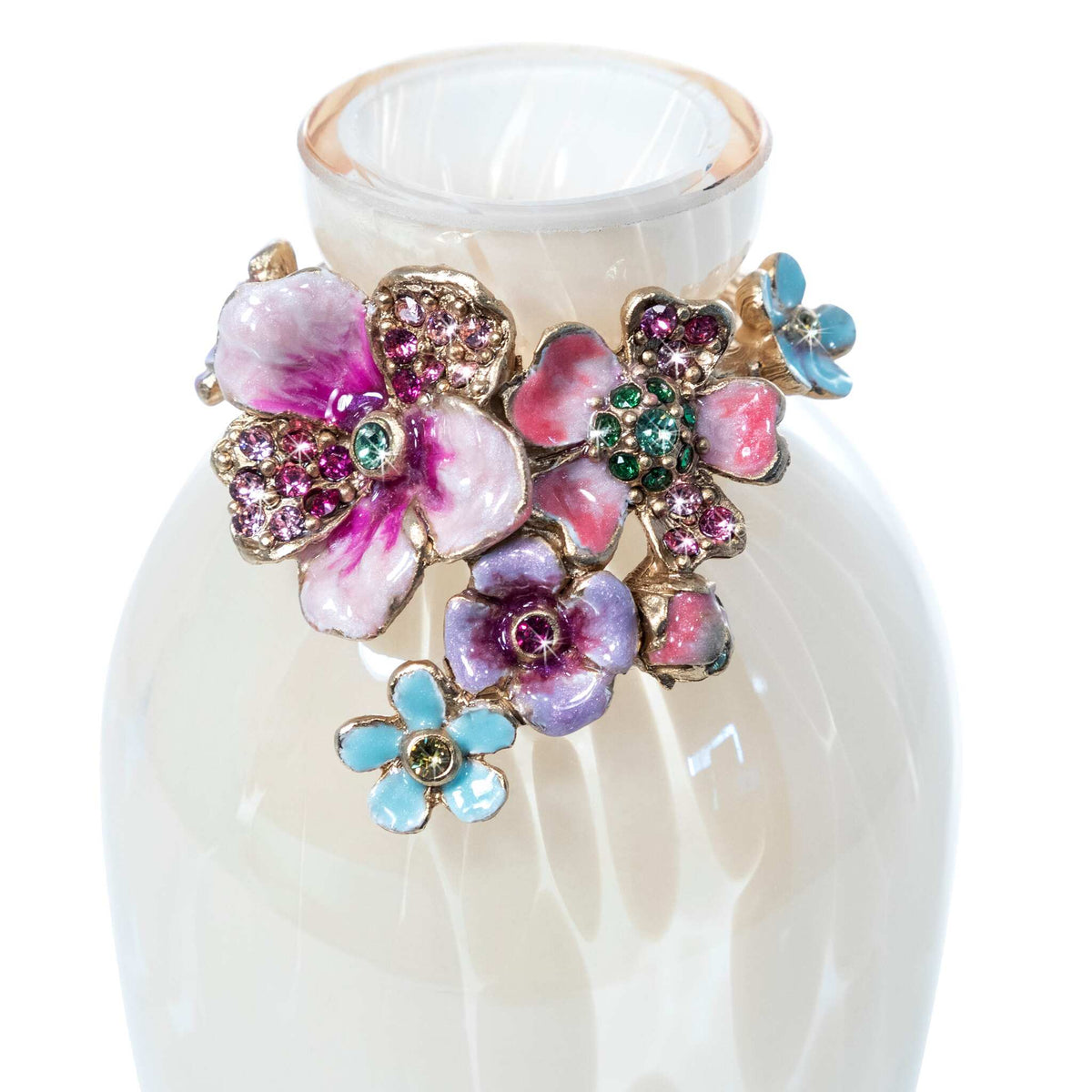 Jay Strongwater Eliana Bouquet Vase, alternate view