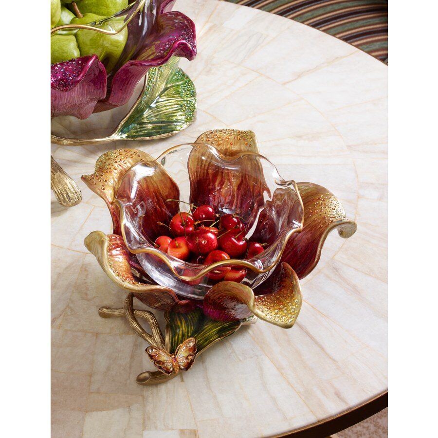 Jay Strongwater Ellie Flower Bowl - Bouquet, alternate view