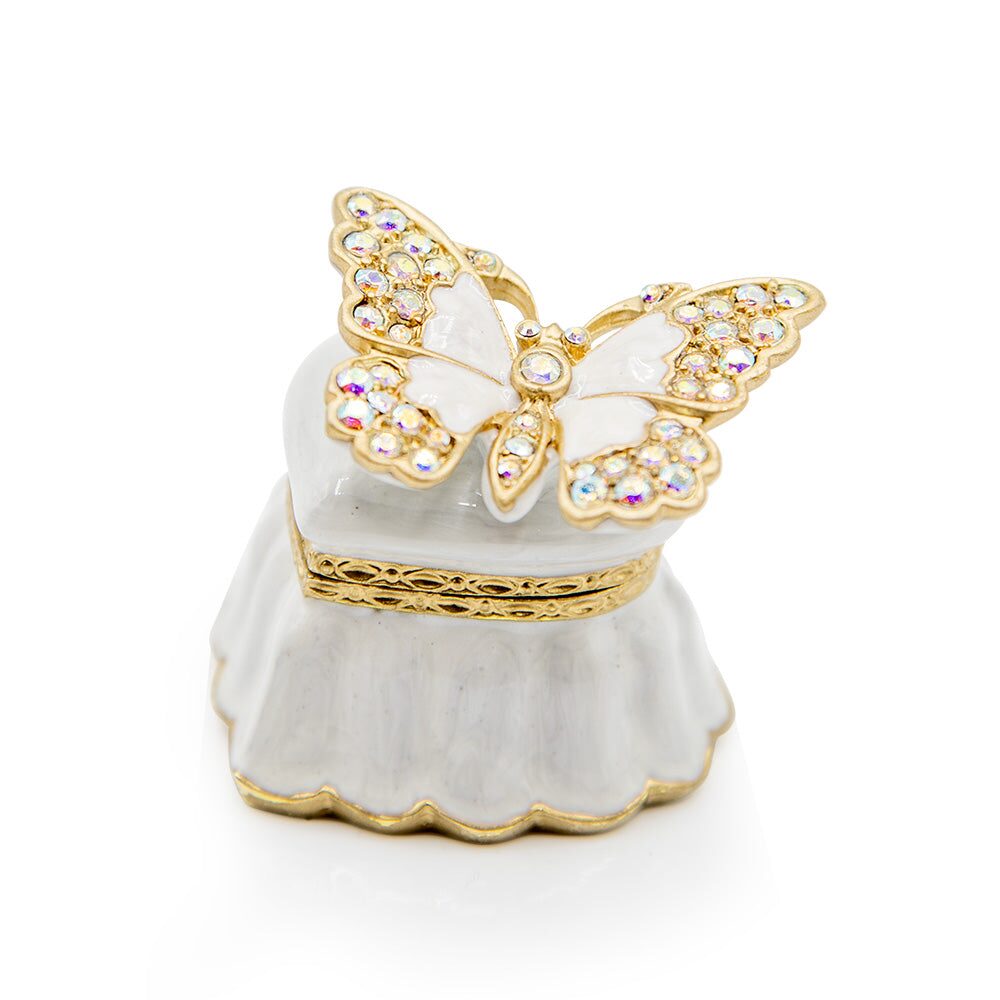 Jay Strongwater Emma Mini Heart Box, detail view