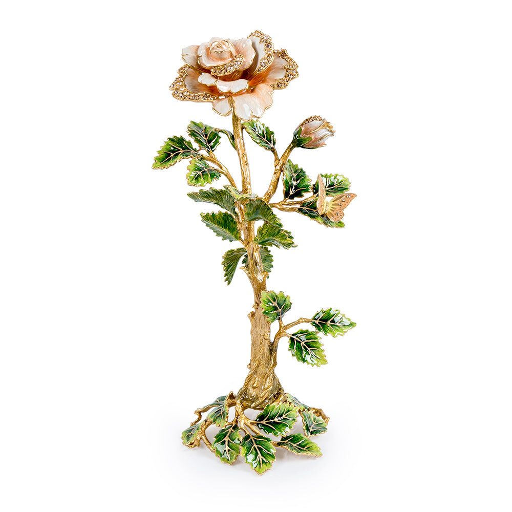 Jay Strongwater Eternity Rose Objet Figurine, alternate view