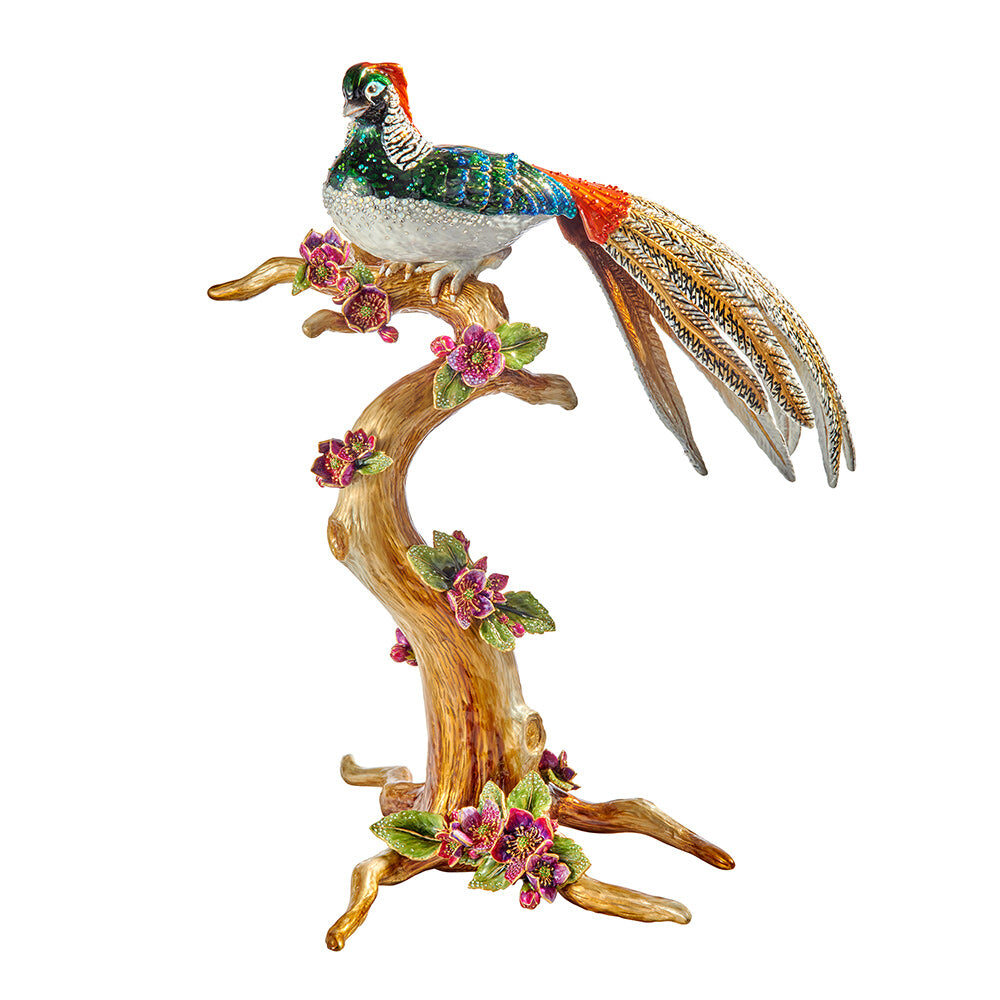 Jay Strongwater Ethan Pheasant Objet Figurine
