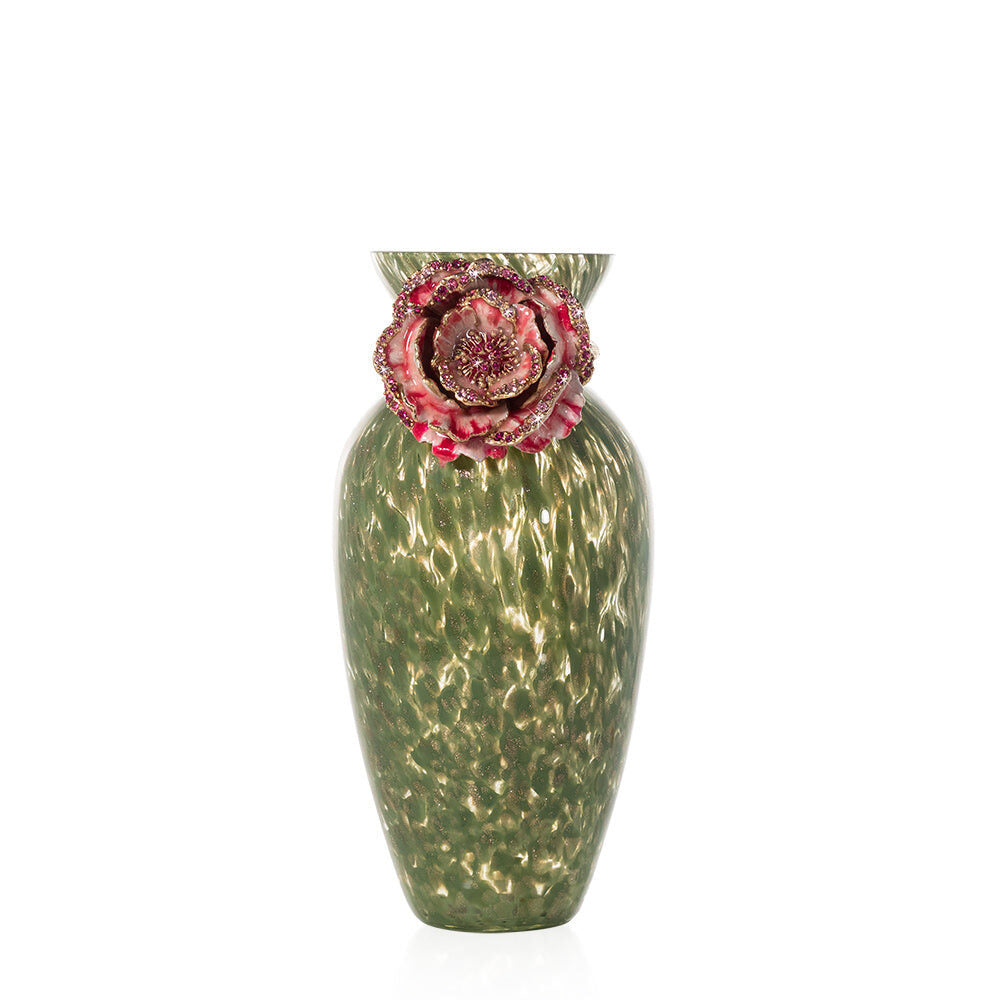 Jay Strongwater Hadleigh Peony Vase