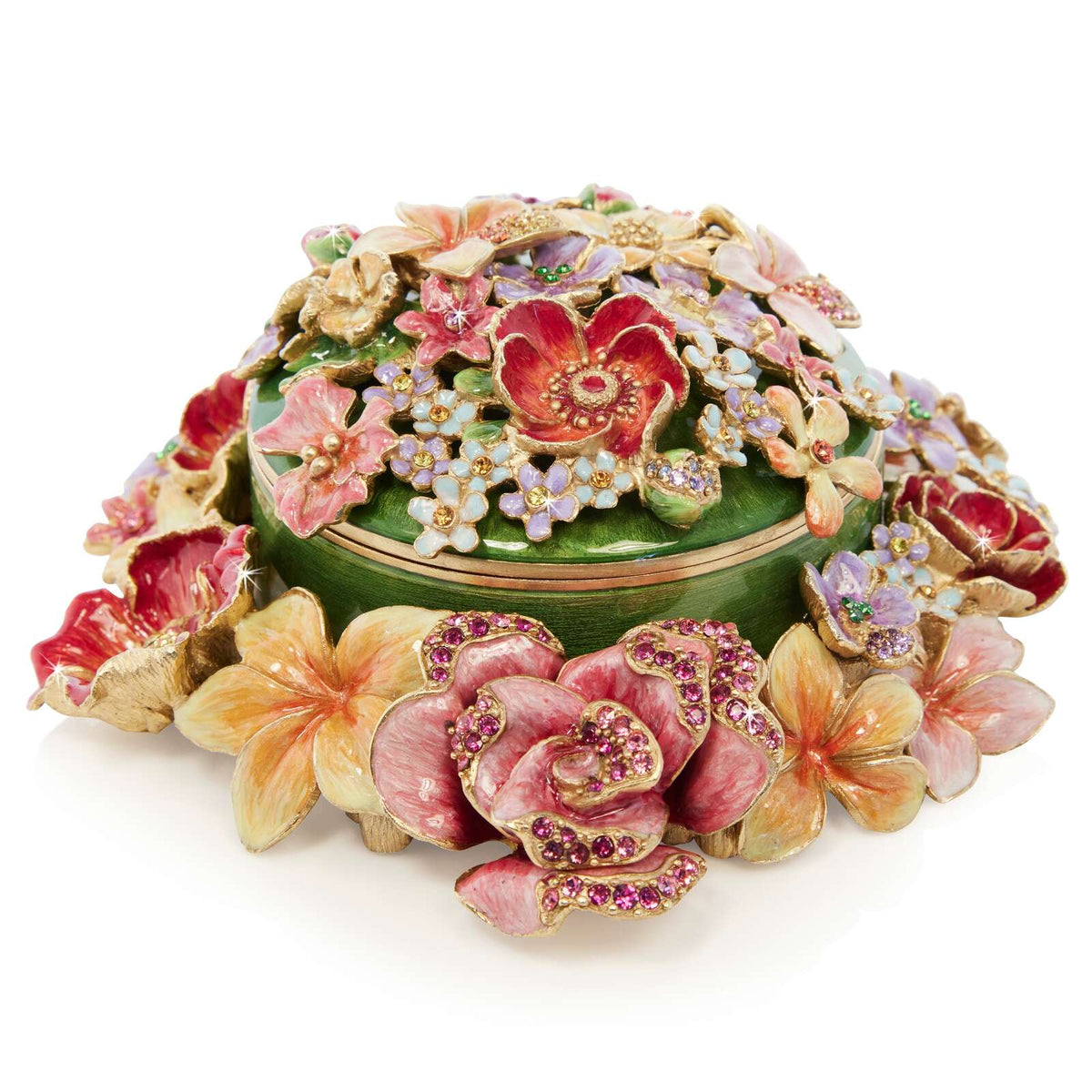 Jay Strongwater Ivy Bouquet Box, alternate view