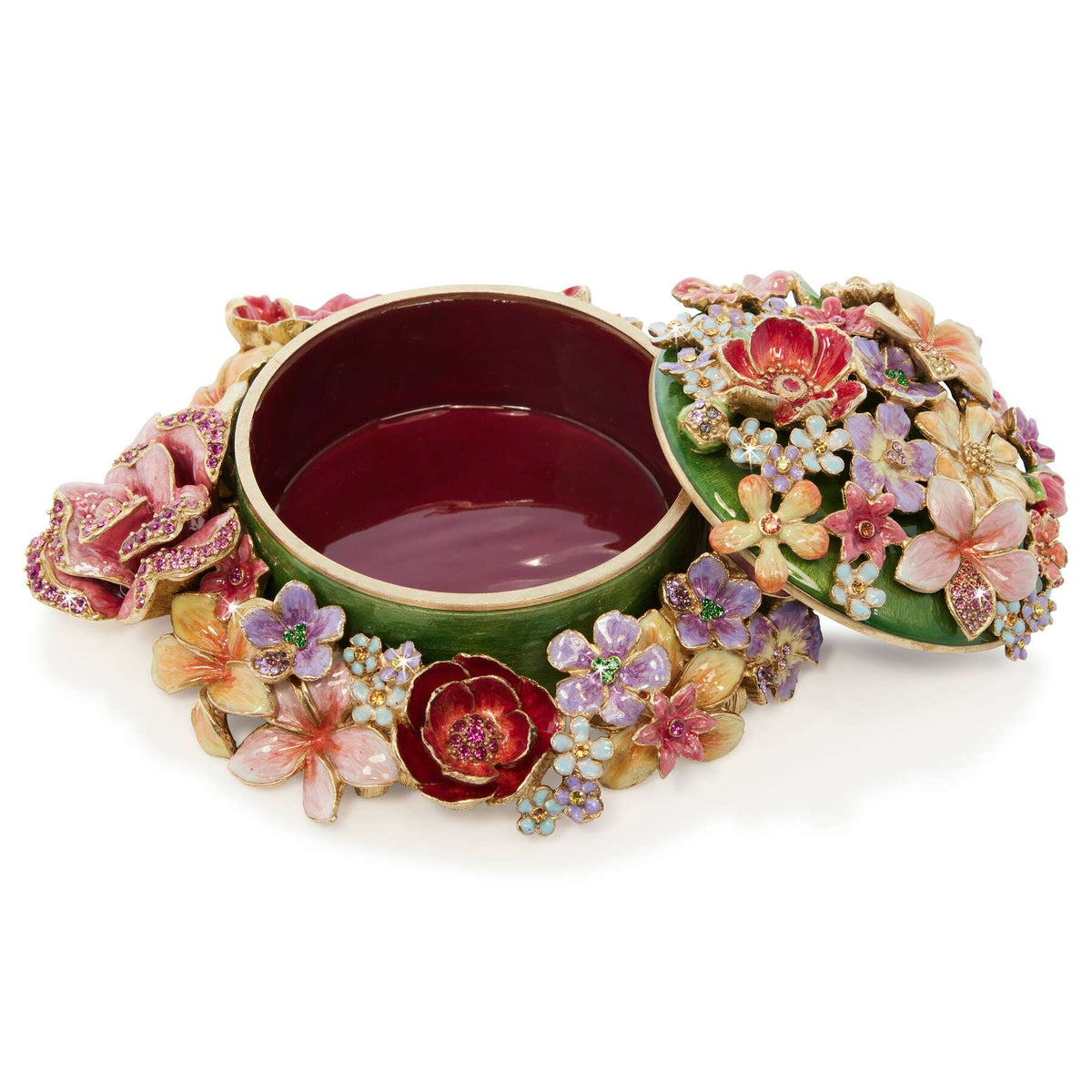 Jay Strongwater Ivy Bouquet Box, alternate view