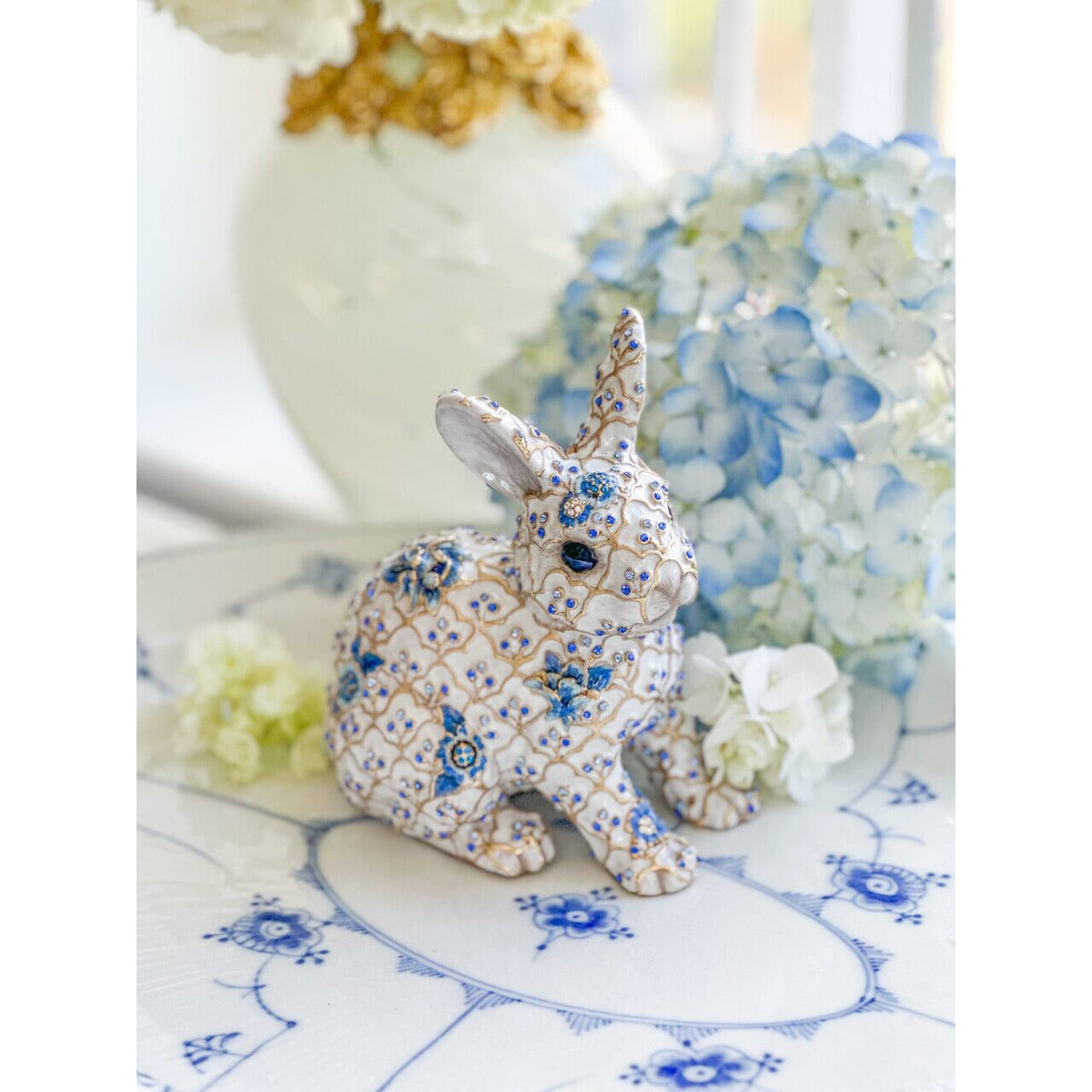 Jay Strongwater Jing Year of the Rabbit Figurine, alternate view