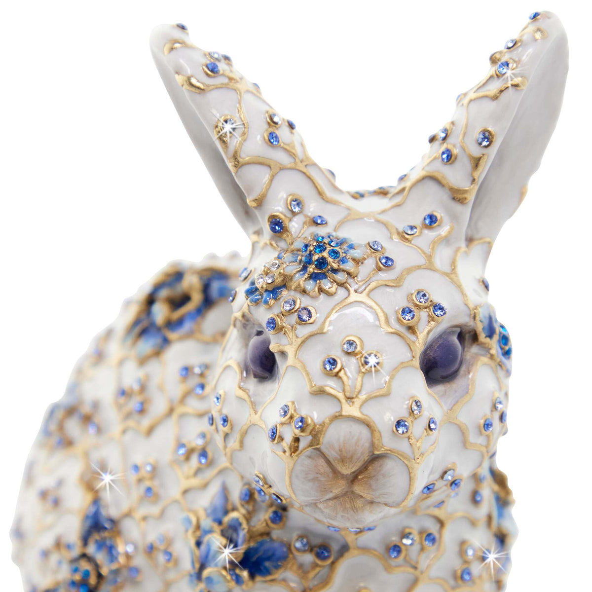Jay Strongwater Jing Year of the Rabbit Figurine, detail view
