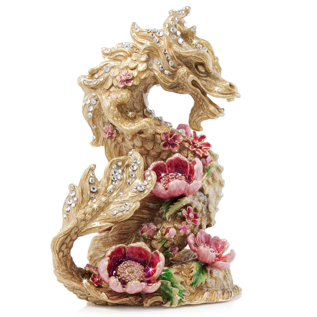 Jay Strongwater JinLong Year of the Dragon Figurine, alternate view