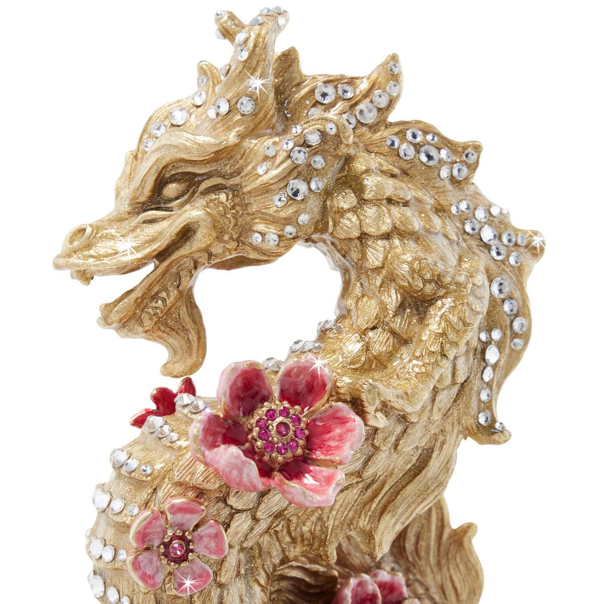 Jay Strongwater JinLong Year of the Dragon Figurine, alternate view