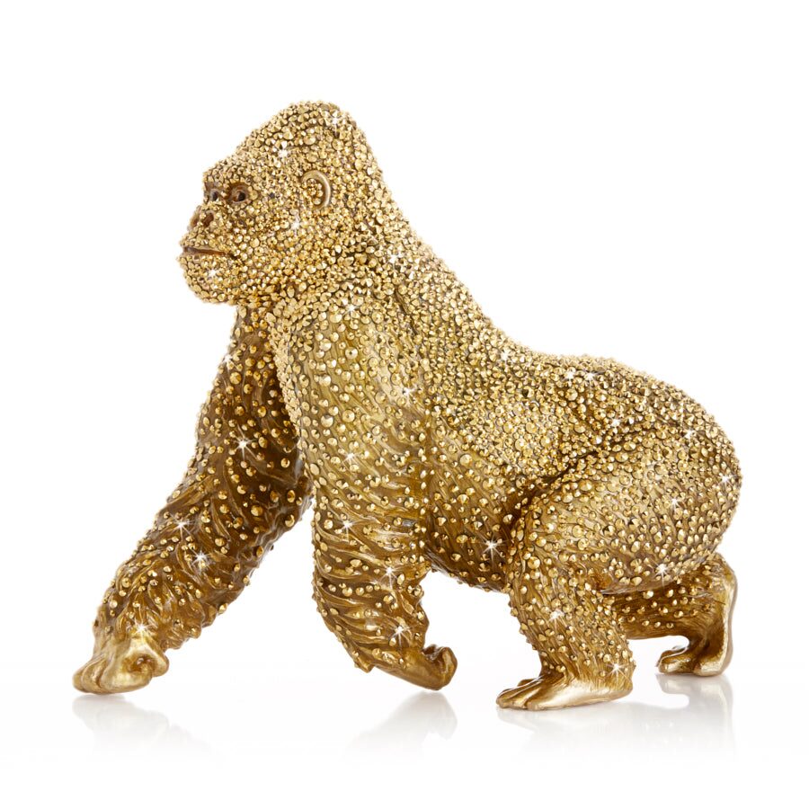 Jay Strongwater Kong Pavé Gorilla Figurine, alternate view