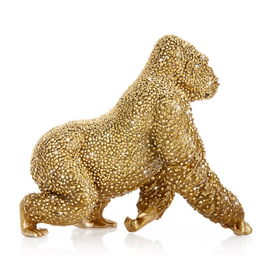 Jay Strongwater Kong Pavé Gorilla Figurine, alternate view
