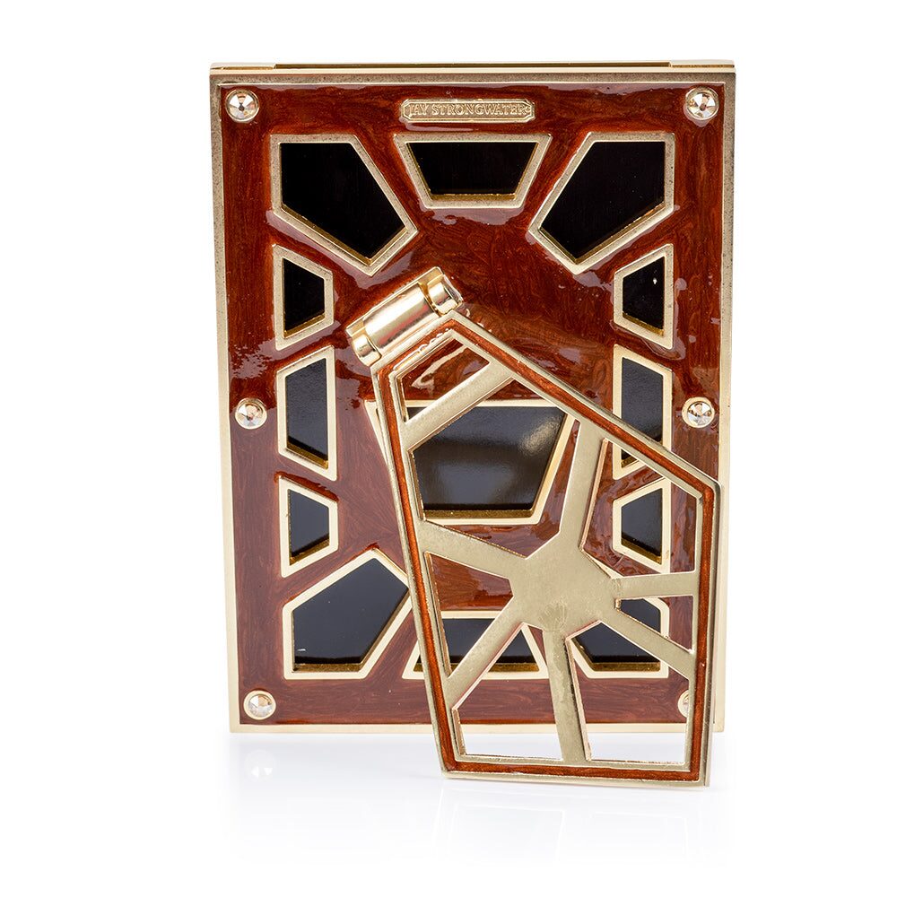 Jay Strongwater Lavinia 4” X 6” Frame - Leopard, alternate view