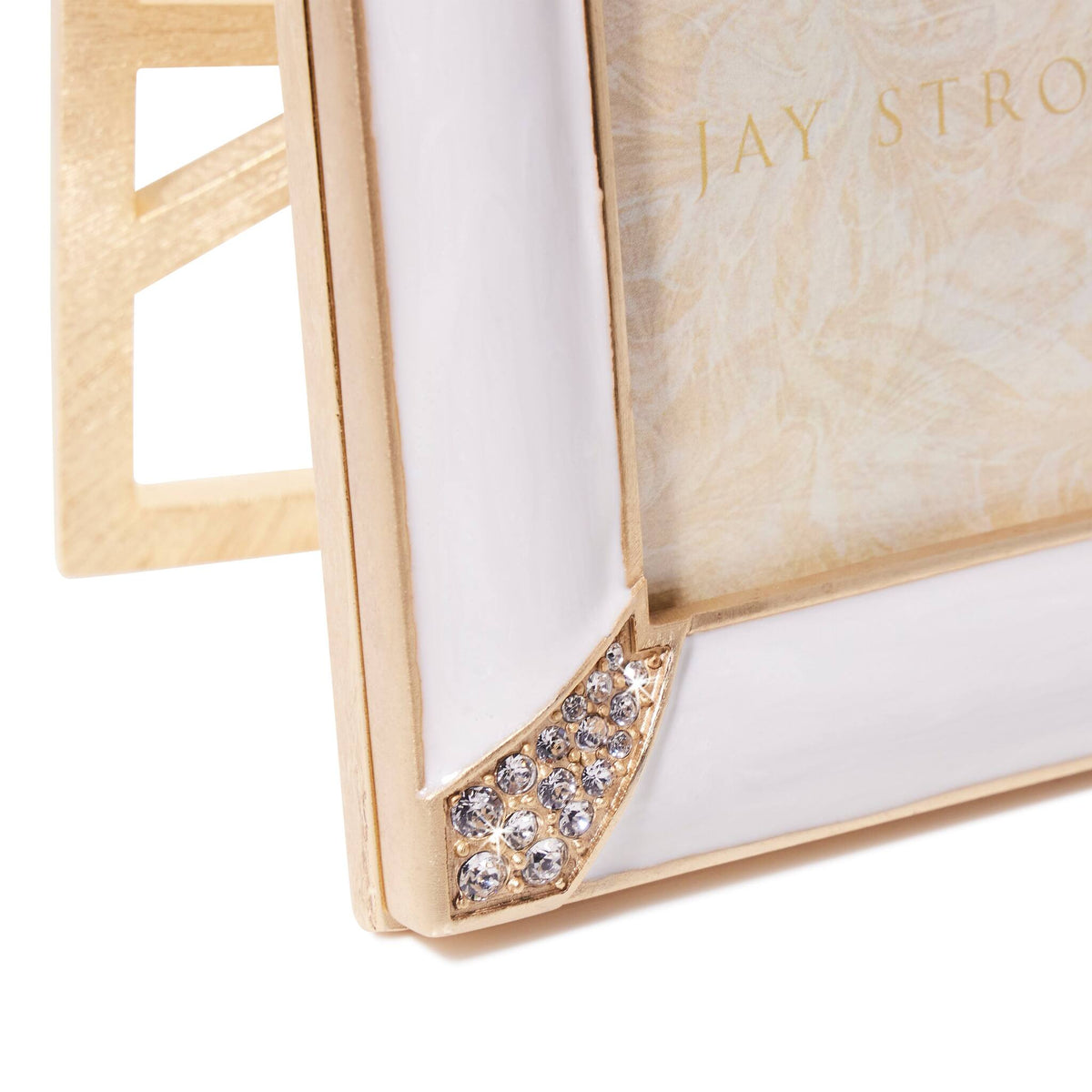 Jay Strongwater Lavinia 4” X 6” Frame - Opal, alternate view