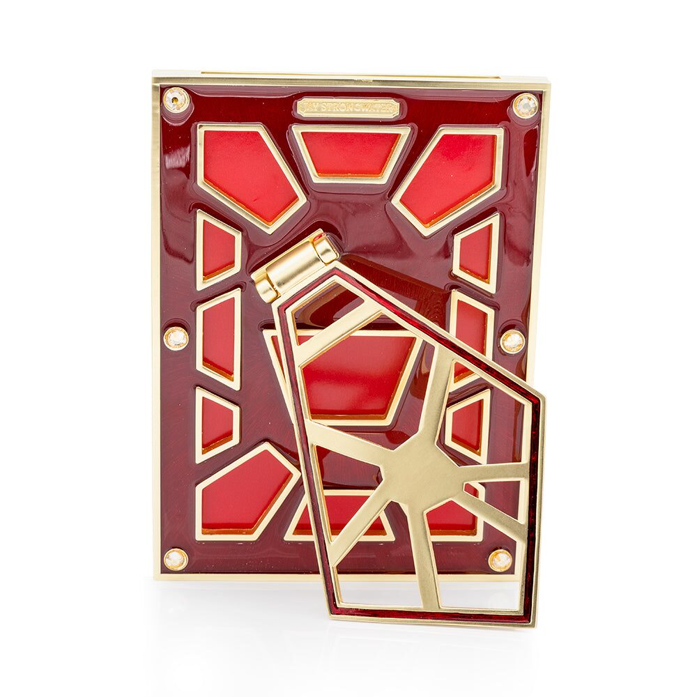 Jay Strongwater Lavinia 4” X 6” Frame - Ruby, alternate view