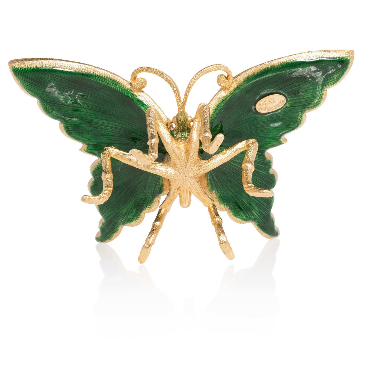 Jay Strongwater Lea Medium Butterfly Figurine, alternate view