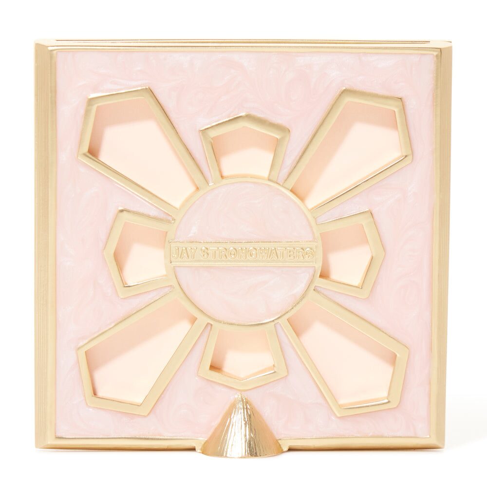 Jay Strongwater Leland Pavé Corner 2" Frame - Baby Pink, alternate view