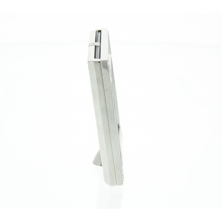 Jay Strongwater Leland Pavé Corner 2" Frame - Crystal Pearl, alternate view