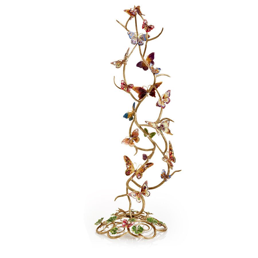 Jay Strongwater Lorelei Flutter of Butterflies Figurine, alternate view