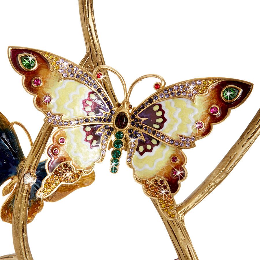 Jay Strongwater Lorelei Flutter of Butterflies Figurine, alternate view
