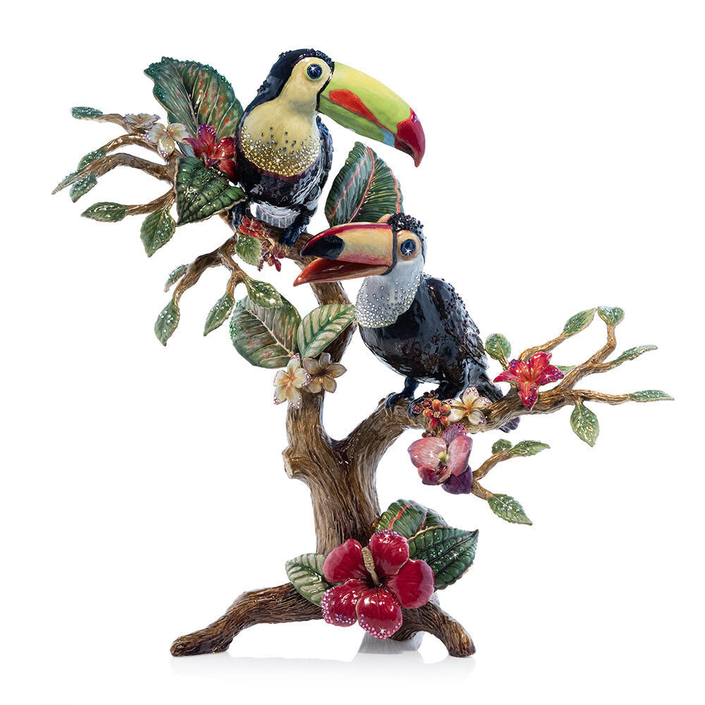 Jay Strongwater Lucy and Axel Toucan Objet Figurine